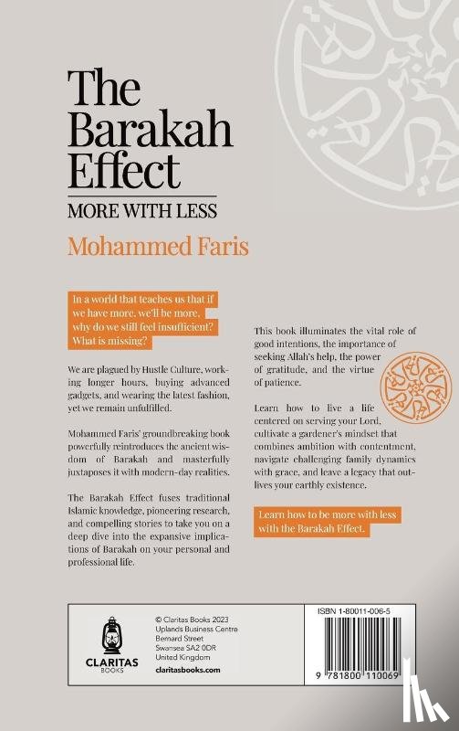 A Faris, Mohammed - The Barakah Effect