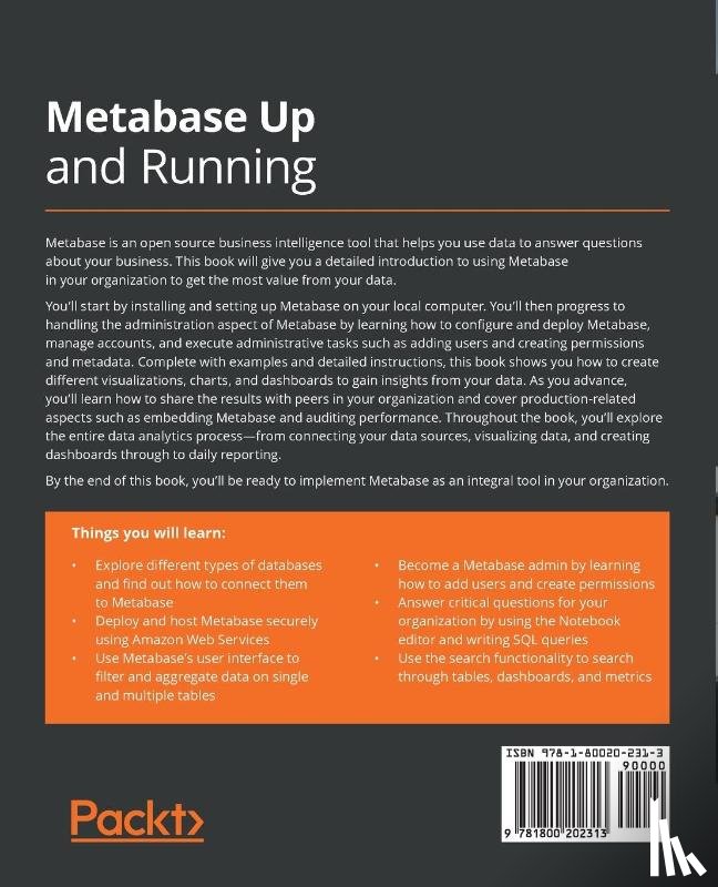 Abraham, Tim - Metabase Up and Running