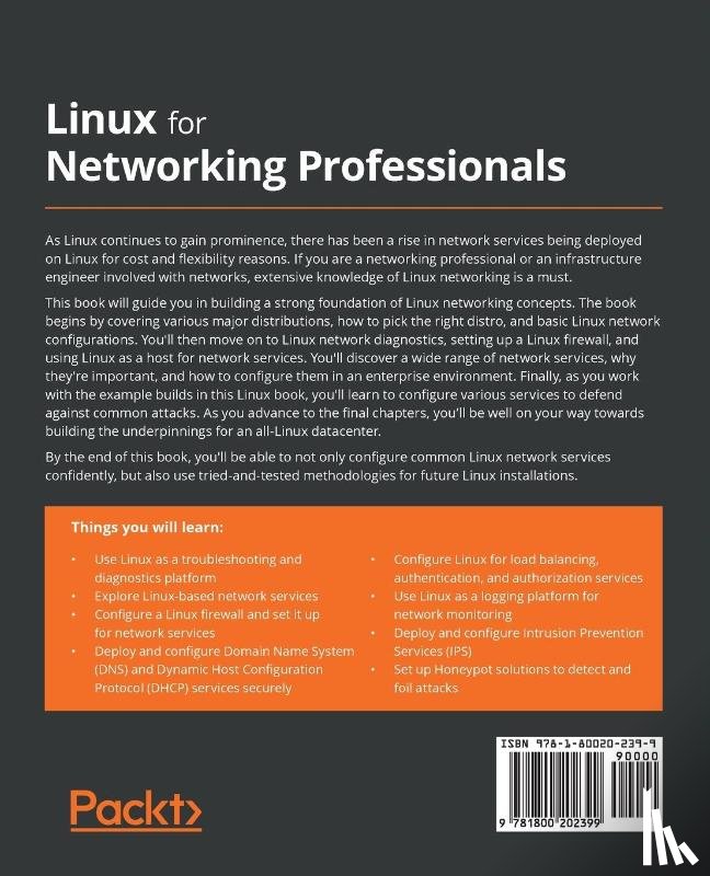VandenBrink, Rob - Linux for Networking Professionals