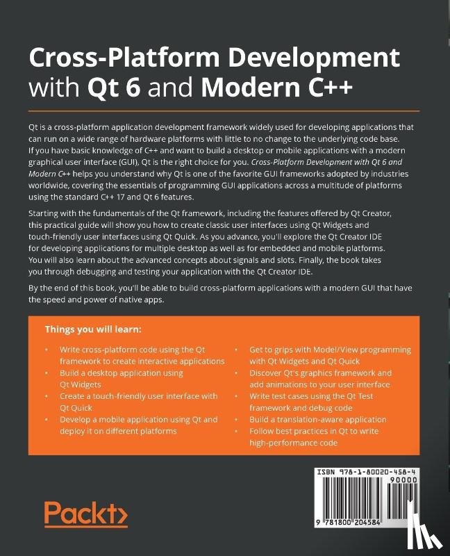 Dey, Nibedit - Cross-Platform Development with Qt 6 and Modern C++