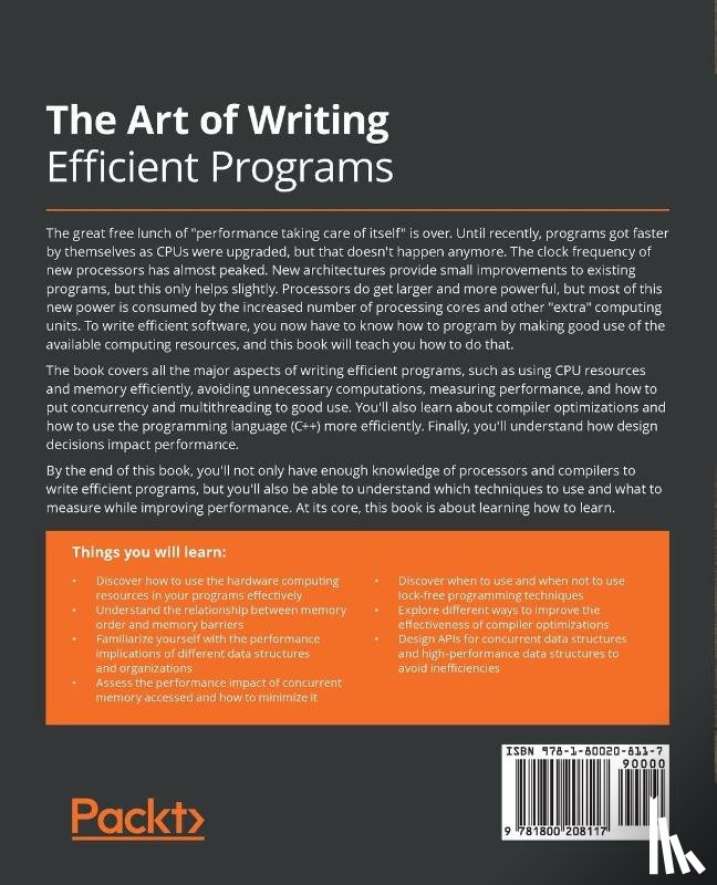 Pikus, Fedor G. - The Art of Writing Efficient Programs