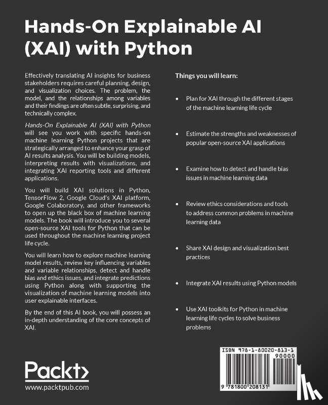 Rothman, Denis - Hands-On Explainable AI (XAI) with Python