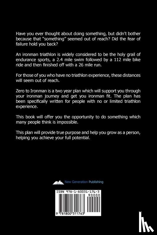 Sweeting, Trevor - Zero to Ironman Fit