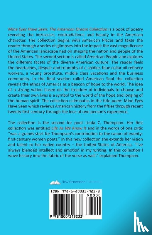 Thompson, Linda - Mine Eyes Have Seen: The American Dream Collection