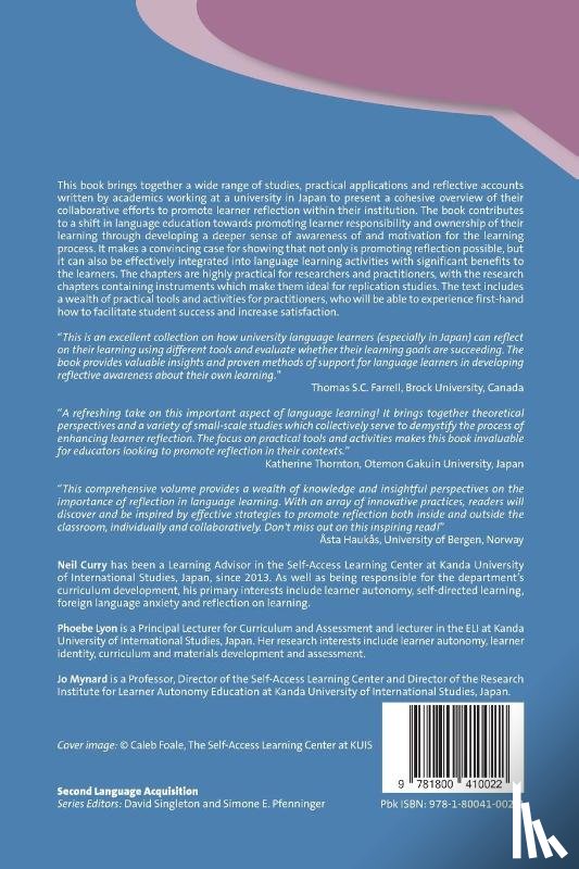  - Promoting Reflection on Language Learning