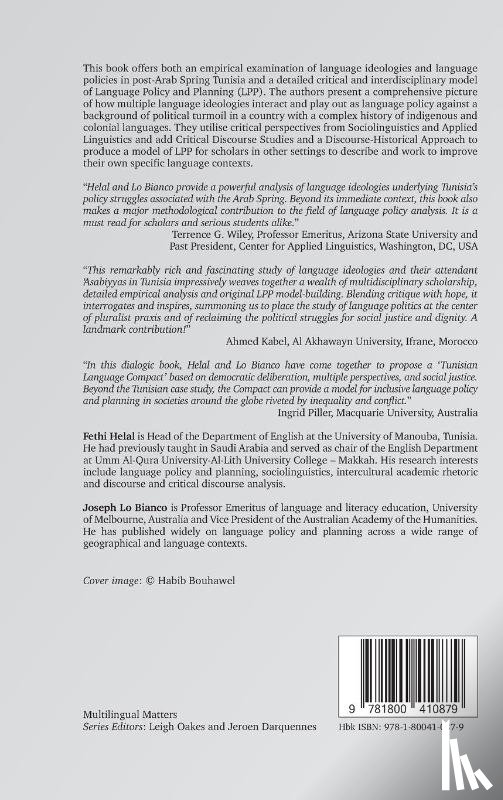 Helal, Fethi, Lo Bianco, Joseph - Language Politics in Tunisia