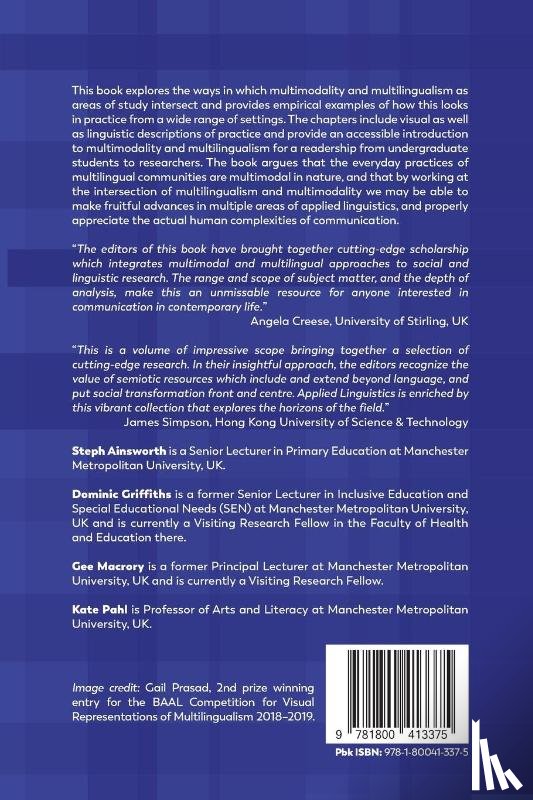  - Multimodality and Multilingualism