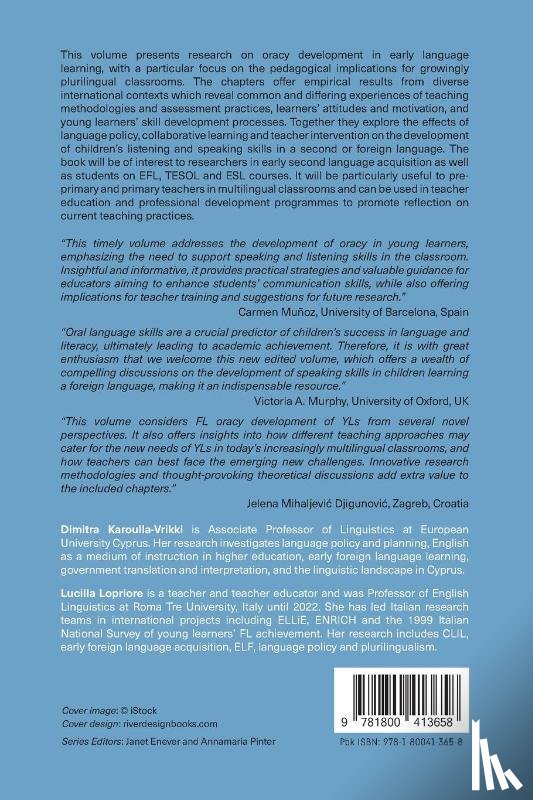  - Young Learners' Oracy Acquisition and Development in International Foreign Language Learning Contexts