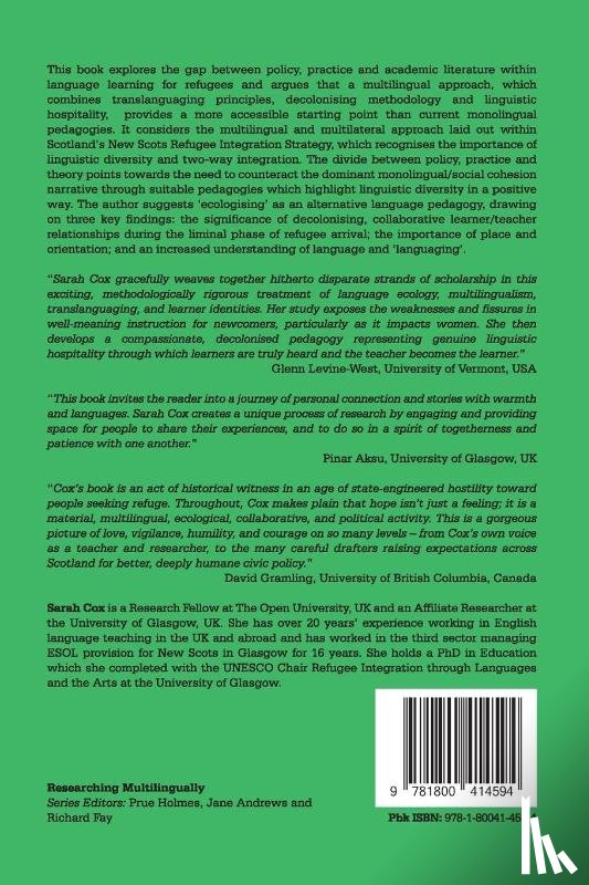 Cox, Sarah - Meeting the Needs of Reunited Refugee Families