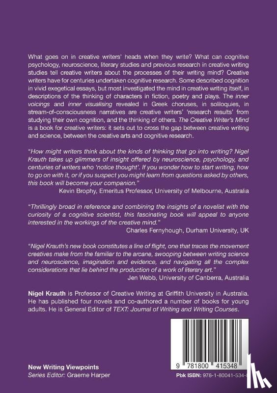 Krauth, Nigel - The Creative Writer's Mind