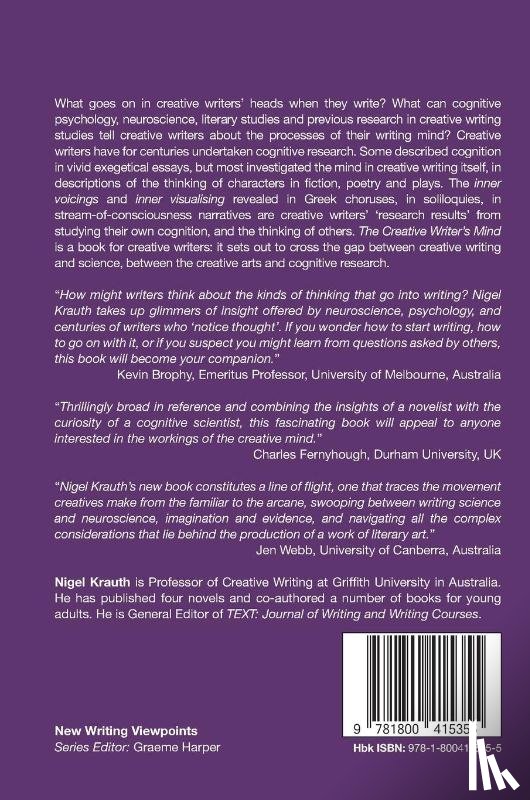 Krauth, Nigel - The Creative Writer's Mind