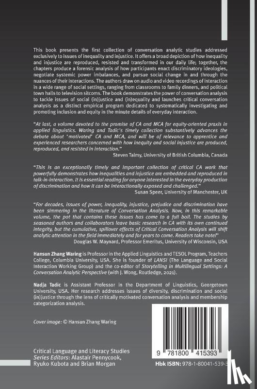  - Critical Conversation Analysis