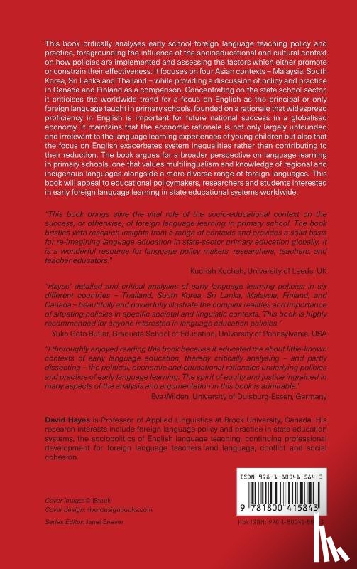 Hayes, David - Early Language Learning in Context