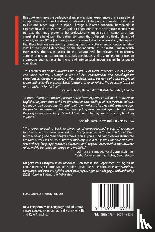 Glasgow, Gregory Paul - Black Teachers of English(es) in Japan