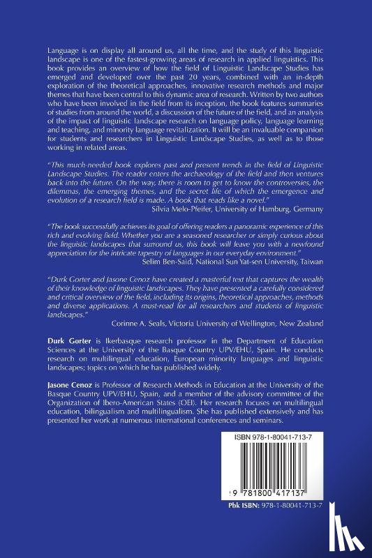 Gorter, Durk, Cenoz, Jasone - A Panorama of Linguistic Landscape Studies