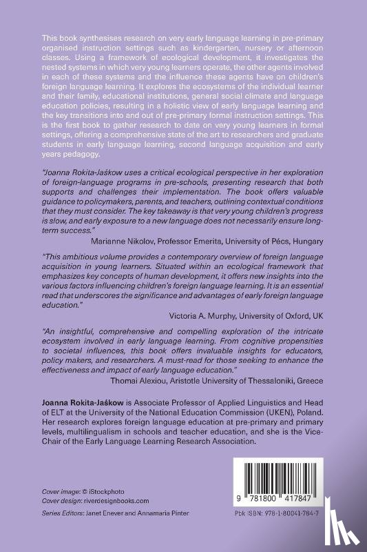 Rokita-Jaskow, Joanna - The Ecology of Pre-Primary Foreign Language Learning