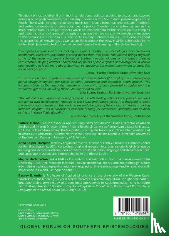  - Foundational Concepts of Decolonial and Southern Epistemologies