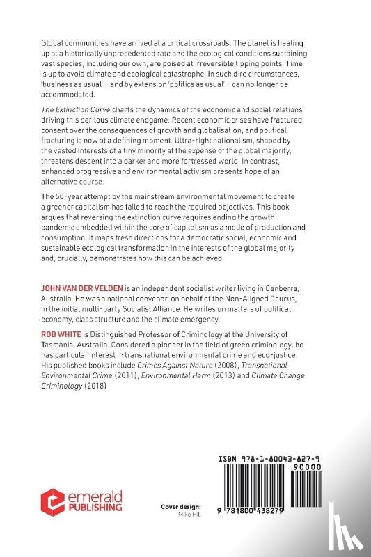 Velden, John van der (St Thomas Moore College, White, Rob (University of Tasmania - The Extinction Curve