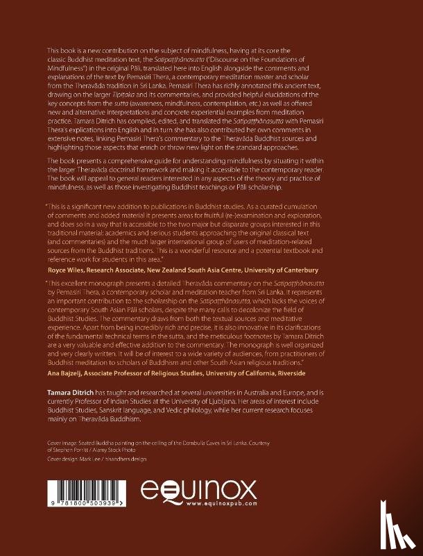  - The Satipatthanasutta with Pemasiri Thera's Commentary