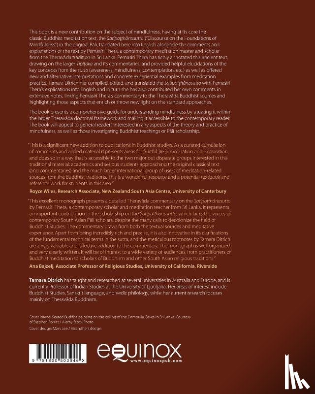  - The Satipatthanasutta with Pemasiri Thera's Commentary