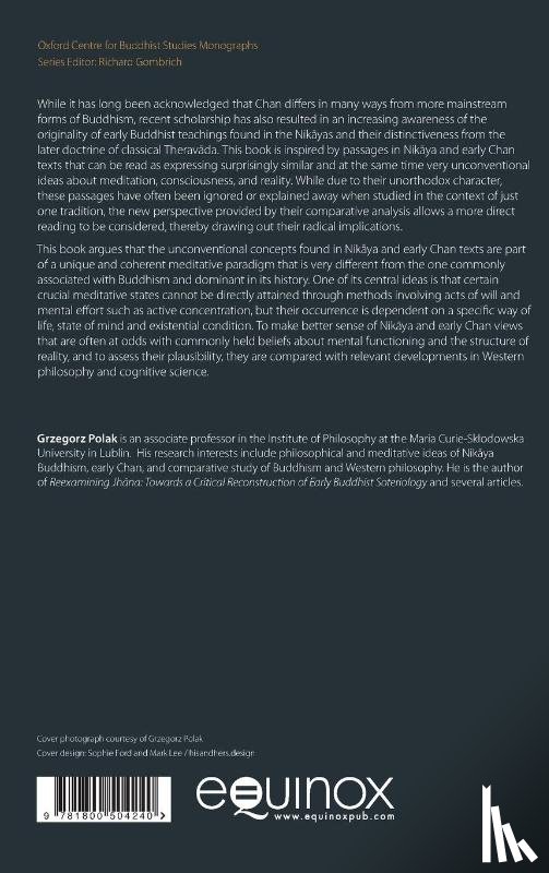 Polak, Grzegorz - Nikaya Buddhism and Early Chan