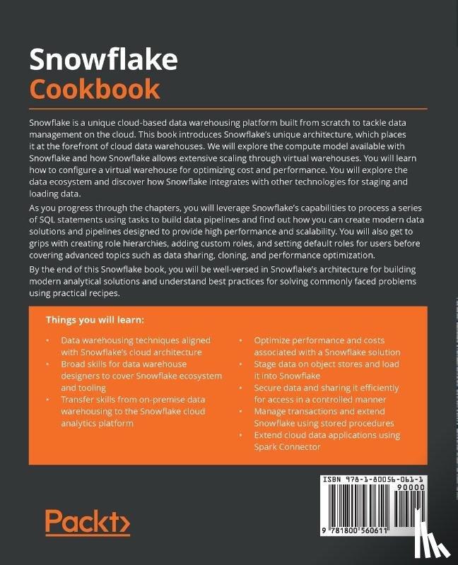 Qureshi, Hamid Mahmood, Sharif, Hammad - Snowflake Cookbook