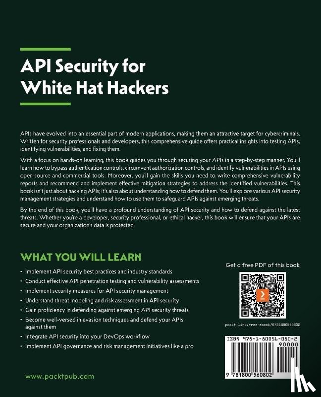 Staveley, Confidence - API Security for White Hat Hackers