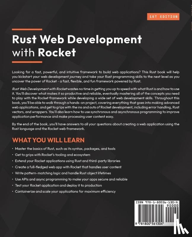 Murti, Karuna - Rust Web Development with Rocket