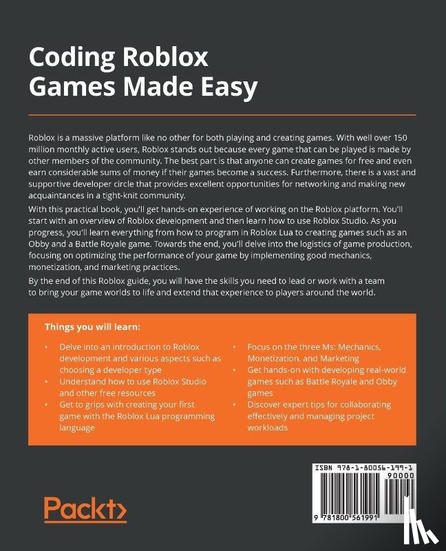 Brumbaugh, Zander - Coding Roblox Games Made Easy