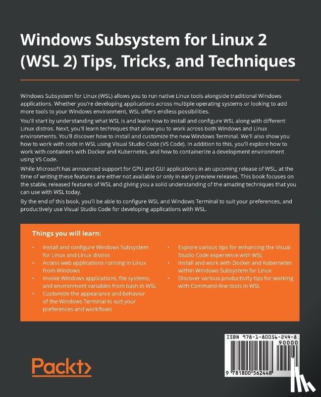 Leeks, Stuart - Windows Subsystem for Linux 2 (WSL 2) Tips, Tricks, and Techniques