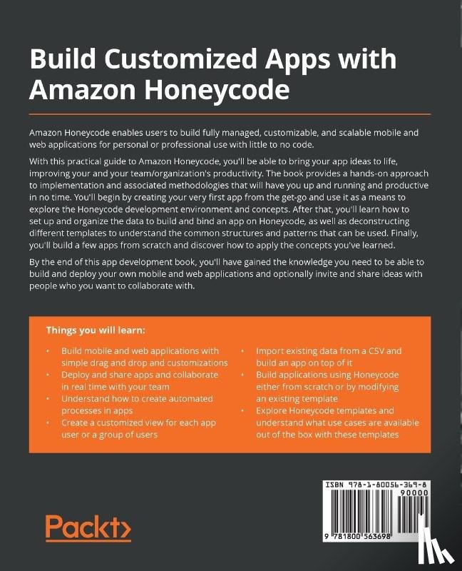 Loya, Aniruddha - Build Customized Apps with Amazon Honeycode