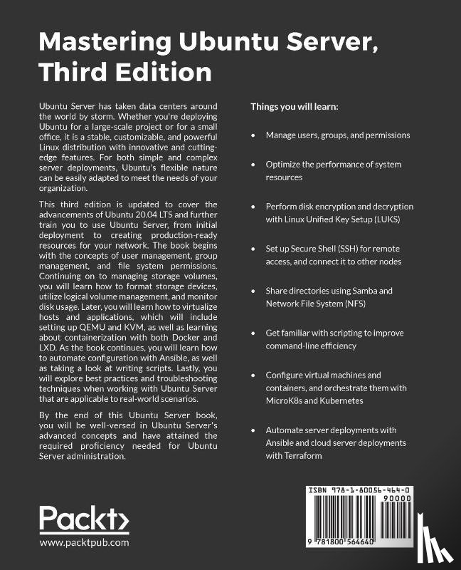 LaCroix, Jay - Mastering Ubuntu Server