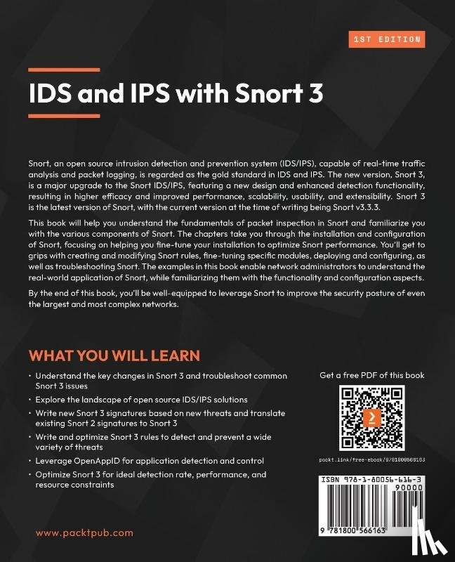Thomas, Ashley - IDS and IPS with Snort 3