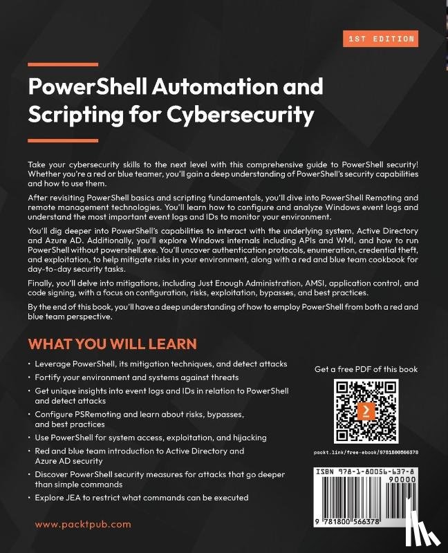 Wiesner, Miriam C. - PowerShell Automation and Scripting for Cybersecurity