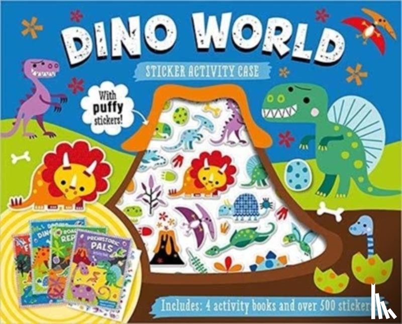 Ideas, Make Believe - Dino World Sticker Activity Case