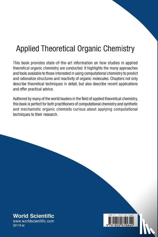  - Applied Theoretical Organic Chemistry