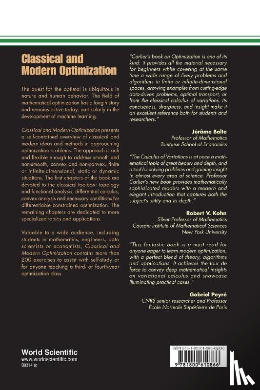 Carlier, Guillaume (Univ Paris Dauphine - Classical And Modern Optimization