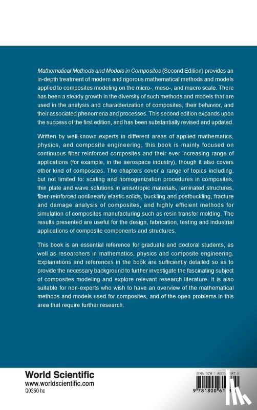  - Mathematical Methods And Models In Composites