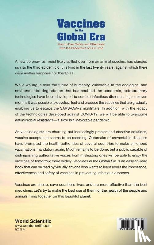Rappuoli, Rino (Glaxosmithkline Vaccines, Vozza, Lisa (Italian Assoc For Cancer Research (Airc) - Vaccines In The Global Era: How To Deal Safely And Effectively With The Pandemics Of Our Time