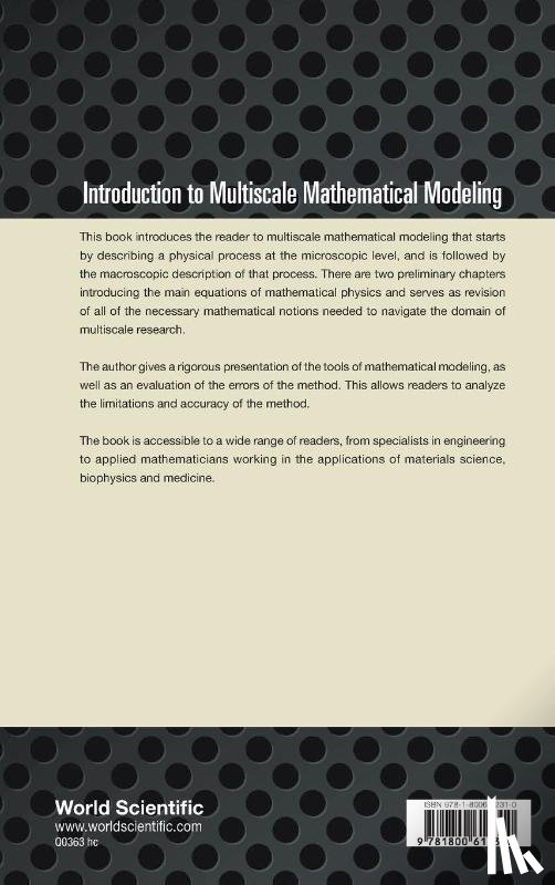 Panasenko, Grigory (Univ Jean Monnet - Introduction To Multiscale Mathematical Modeling