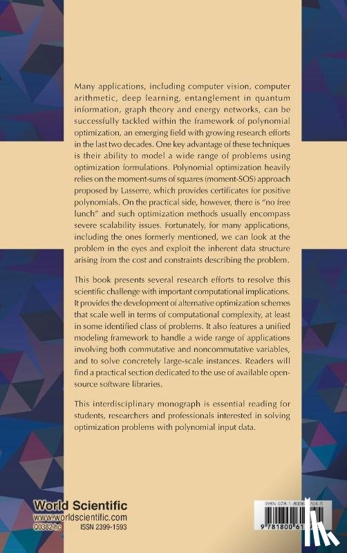 Magron, Victor (Laas-cnrs, Wang, Jie (Chinese Academy Of Sciences - Sparse Polynomial Optimization: Theory And Practice