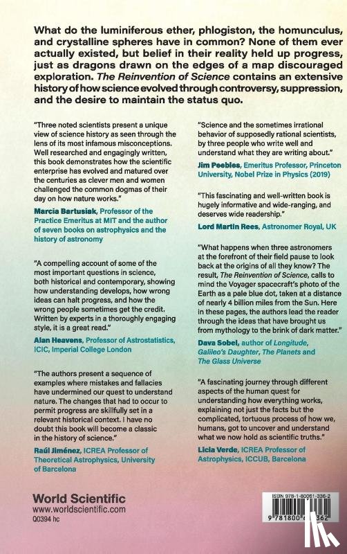 Jones, Bernard J T (Univ Of Groningen, Martinez, Vicent J (Universitat De Valencia, Trimble, Virginia (University Of California - Reinvention Of Science, The: Slaying The Dragons Of Dogma And Ignorance