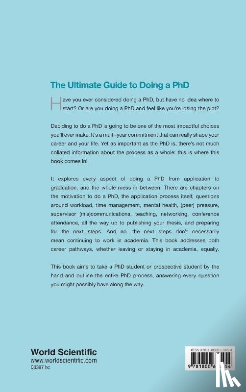 Merle van Den Akker - Akker, M: Ultimate Guide to Doing a Phd