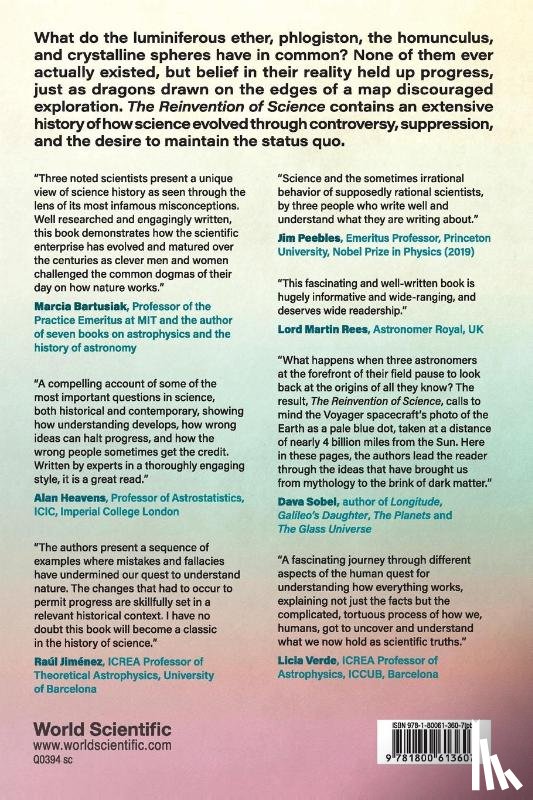 Jones, Bernard J T (Univ Of Groningen, Martinez, Vicent J (Universitat De Valencia, Trimble, Virginia (University Of California - Reinvention Of Science, The: Slaying The Dragons Of Dogma And Ignorance
