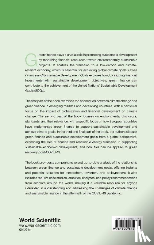 Boubaker Sabri - GREEN FINANCE AND SUSTAINABLE DEVELOPMENT GOALS