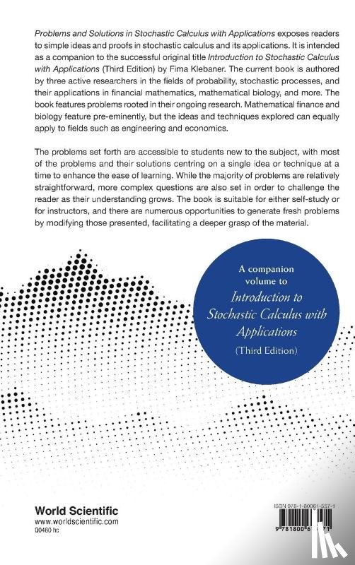 Patrik Albin, Kais Hamza Fima C Klebane - Albin, P: Problems and Solutions in Stochastic Calculus with