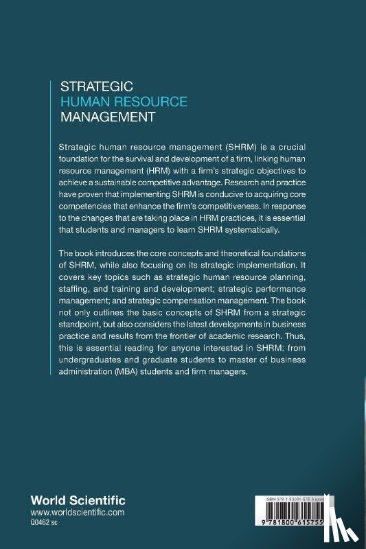Guiyao Tang, Li-Qun Wei - STRATEGIC HUMAN RESOURCE MANAGEMENT