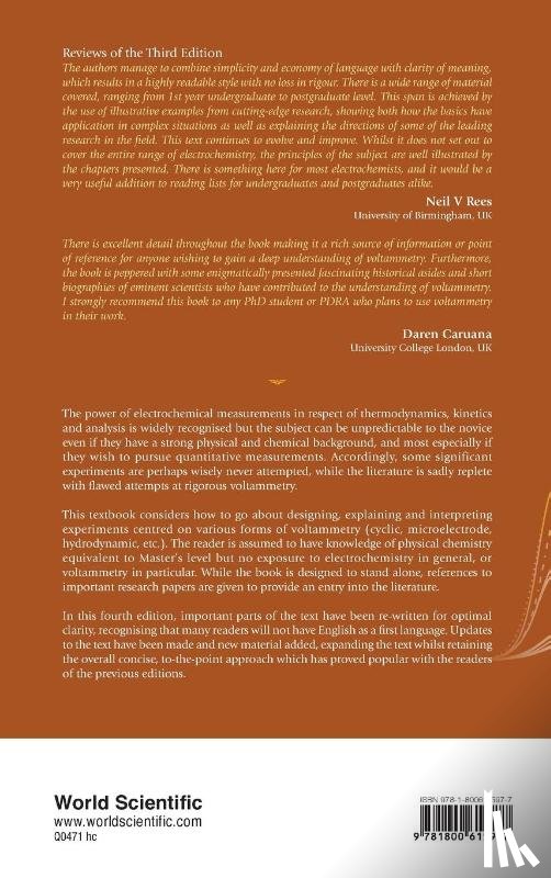 Richard G Compton, Craig E Banks - UNDERSTAND VOLTAMMETRY (4TH ED)