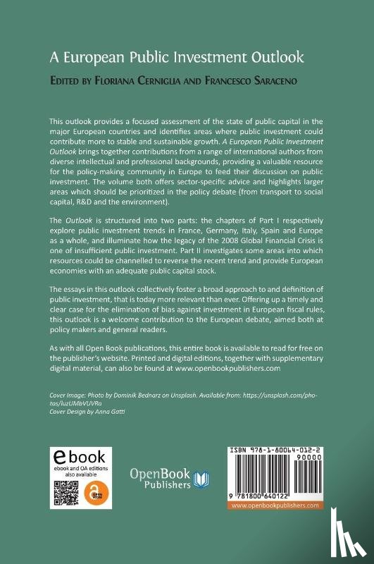  - A European Public Investment Outlook