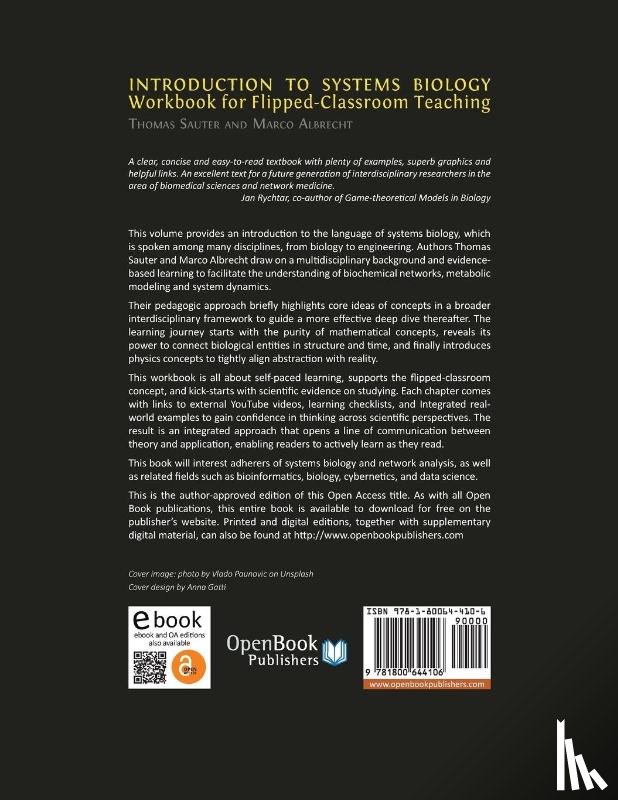 Sauter, Thomas, Albrecht, Marco - Introduction to Systems Biology